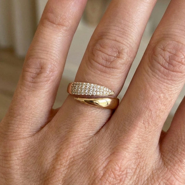 Stijlvolle Wickelring – sieraad van Alma Sieraden