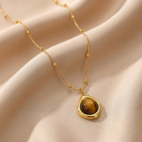 Druppelvormige ketting