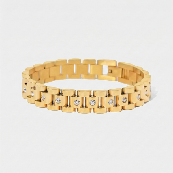 Groot Gouden Armband – ketting van Alma Sieraden